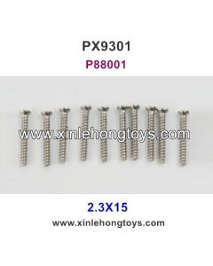 Pxtoys 9301 Parts 2.3X15 Round Head Screw P88001