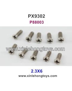Pxtoys 9302 Parts 2.3X6 Round Head Screw P88003