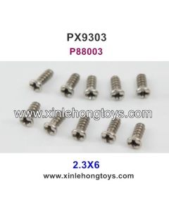 Pxtoys 9303 Parts 2.3X6 Round Head Screw P88003