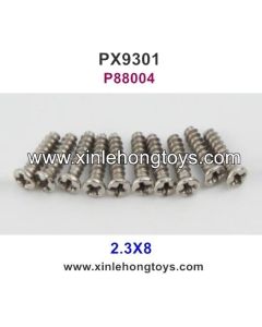 Pxtoys 9301 Parts 2.3X8 Round Head Screw P88004