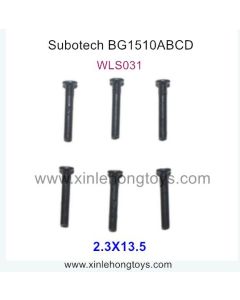 Subotech BG1510A BG1510B BG1510C BG1510D Parts Half Teeth Screw WLS031 2.3X13.5