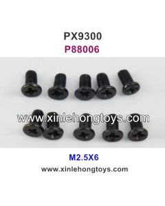 Pxtoys Sandy Land 9300 Parts M2.5X6 Flat Head Screws P88006