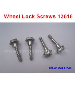 HBX 12813 SURVIVOR MT Parts Wheel Lock Screws+Lock Pads 12618