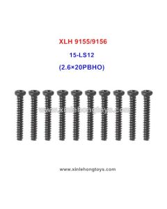 Xinlehong 9155 RC Car Parts 2.6×20PBHO Screw 15-LS12