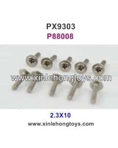 Pxtoys 9303 Parts 2.3X10 Cup Head Screw P88008