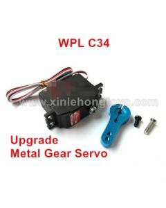 WPL C34 Upgrade Servo, Rudder+Metal Servo Arm