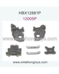 HaiBoXing HBX 12881P Parts Gear Case+Suspension Brace, A-arm 12005P