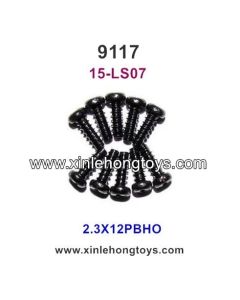 XinleHong Toys 9117 Parts Round Headed Screw 15-LS07 (2.3X12PBHO)