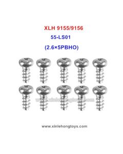 Xinlehong 9156 RC Car Parts 2.6×5PBHO Screw 55-LS01