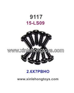 XinleHong Toys 9117 Parts Round Headed Screw 15-LS09 (2.6X7PBHO)