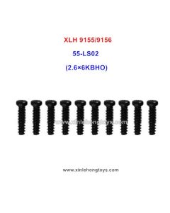 Xinlehong 9156 RC Car Parts 2.6×5PBHO Screw 55-LS01