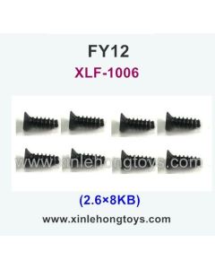 FeiYue FY12 Parts Screw 2.6×8KB XLF-1006