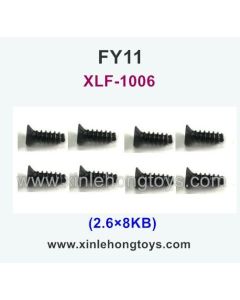 FeiYue FY11 Parts Screw 2.6×8KB XLF-1006
