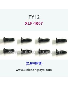 FeiYue FY12 Parts Screw 2.6×8KB XLF-1007