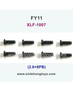 FeiYue FY11 Parts Screw 2.6×8KB XLF-1007