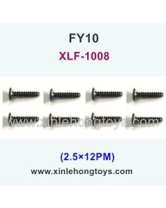 FeiYue FY10 Parts Screw 2.5×12PM XLF-1008