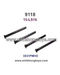 XinleHong Toys 9118 Parts Round Headed Screw 15-LS16 (3X31PMHO)