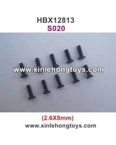 HBX SURVIVOR MT 12813 Parts Screw S020