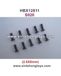 HBX 12811 Parts Screw S020