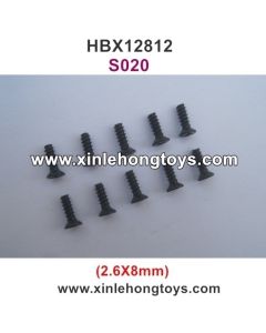 HBX 12812 Parts Screw S020