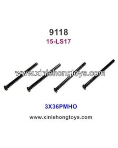 XinleHong Toys 9118 Parts Round Headed Screw 15-LS17 (3X36PMHO)