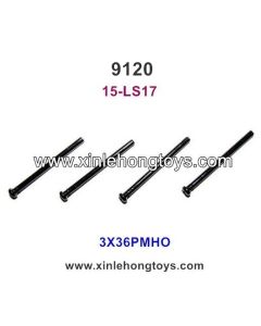 XinleHong Toys 9120 Parts Round Headed Screw 15-LS17 (3X36PMHO)