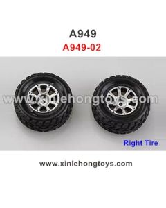 WLtoys A949 Parts Tire A949-02