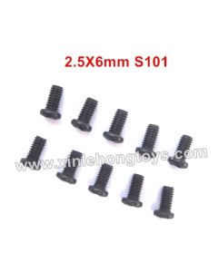 HBX 901 902 903 905 Parts Round Head Screw 2.5X6mm S101