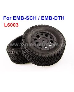 LC Racing EMB-SCH EMB-DTH Parts Tire, Wheel L6003