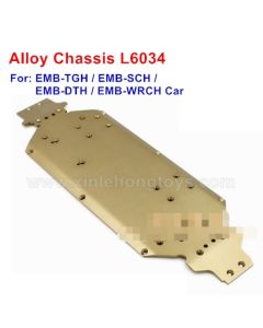 LC Racing EMB-TGH,EMB-SCH,EMB-DTH,EMB-WRCH Upgrade Parts Alloy Chassis L6034