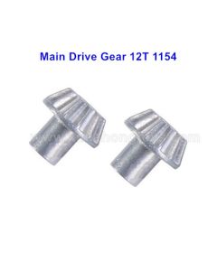 Wltoys 144001 Car Parts Main Drive Gear 12T 1154