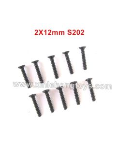 HBX 901 902 903 905 Parts Countersunk Self Tapping Screw 2X12mm S202