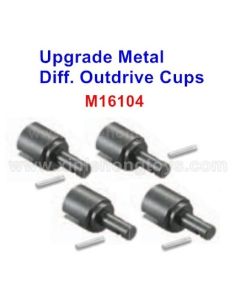 HBX 16889 Upgrade Parts-Metal Diff. Outdrive Cups+Pins M16104