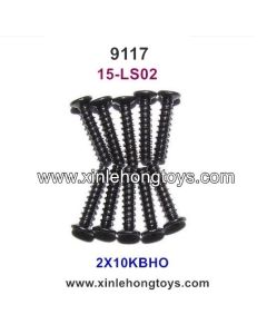 XinleHong Toys 9117 Parts Countersunk Head Screws 15-LS02 (2X10KBHO)