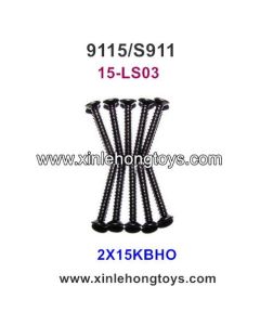 XinleHong Toys 9115 Parts Countersunk Head Screws 15-LS03