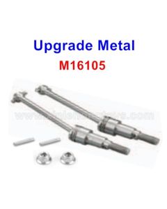 HBX 16889 16889A Ravage Upgrade Metal Front Drive Shaft Set M16105