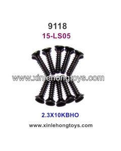 XinleHong Toys 9118 Parts Countersunk Head Screw 15-LS05 (2.3X10KBHO)