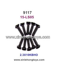 XinleHong Toys 9117 Parts Countersunk Head Screw 15-LS05 (2.3X10KBHO)