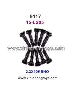 XinleHong Toys 9117 Parts Countersunk Head Screw 15-LS05 (2.3X10KBHO)