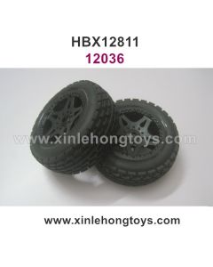 HBX 12811 12811B SURVIVOR XB Parts Front Wheels Complete 12036