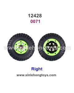 Wltoys 12428 Spare Parts Tire, Wheel 0070