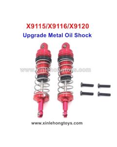 RC Car Xinlehong XLH  X9116 Shock Upgrade-Oil Version-Red