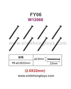 Feiyue FY06 Parts Self-Attack Screws W12066-8pcs