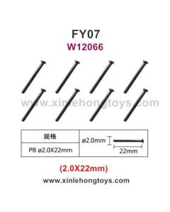 Feiyue FY07 Parts Self-Attack Screws W12066-8pcs