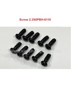 SCY 16101/16102/16103/16201 Parts Screw 2.3X6PBH 6110