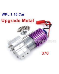 WPL C-14 Upgrade All Metal Gearbox, With 370 Motor