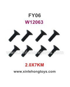 Feiyue FY06 Desert-6 Parts 2.0X7KM Hexagonal Flat Head Screws W12063