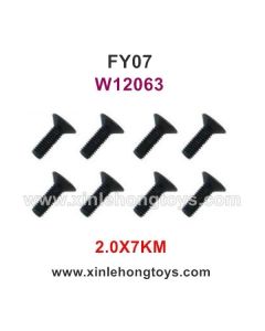 Feiyue FY07 Desert-7 Parts 2.0X7KM Hexagonal Flat Head Screws W12063