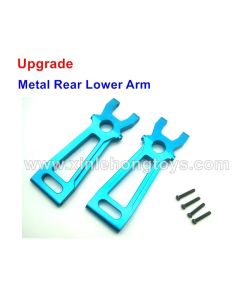 Xinlehong 9125 Aluminum Upgrade-Rear Lower Arm (25-SJ09 Metal Version)-Blue