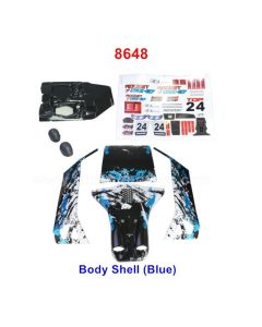 RC Buggy DBX 07 Body Shell 8648-Blue Color